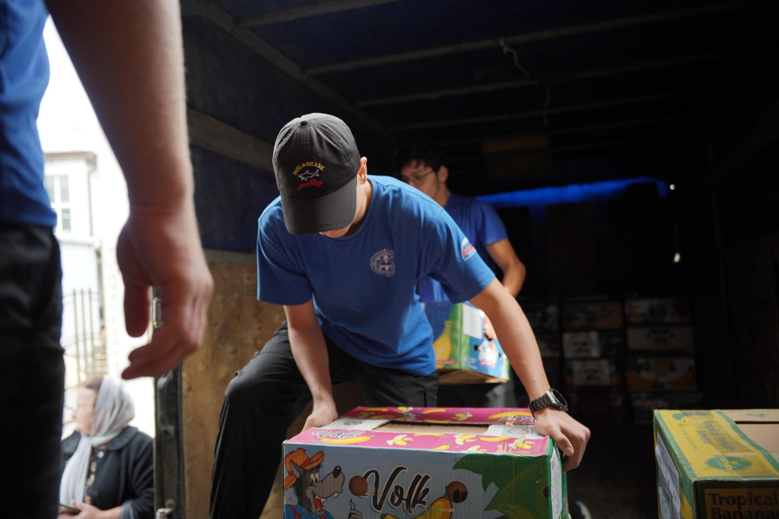 Гуманитарная миссия студентов-спасателей